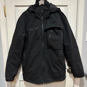 BODY GLOVE Protect The Core Ski Rain Jacket Black Men’s Sz XL 6411 Snow Winter